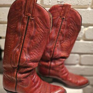 Mens Vintage Cowboy Boots size 8